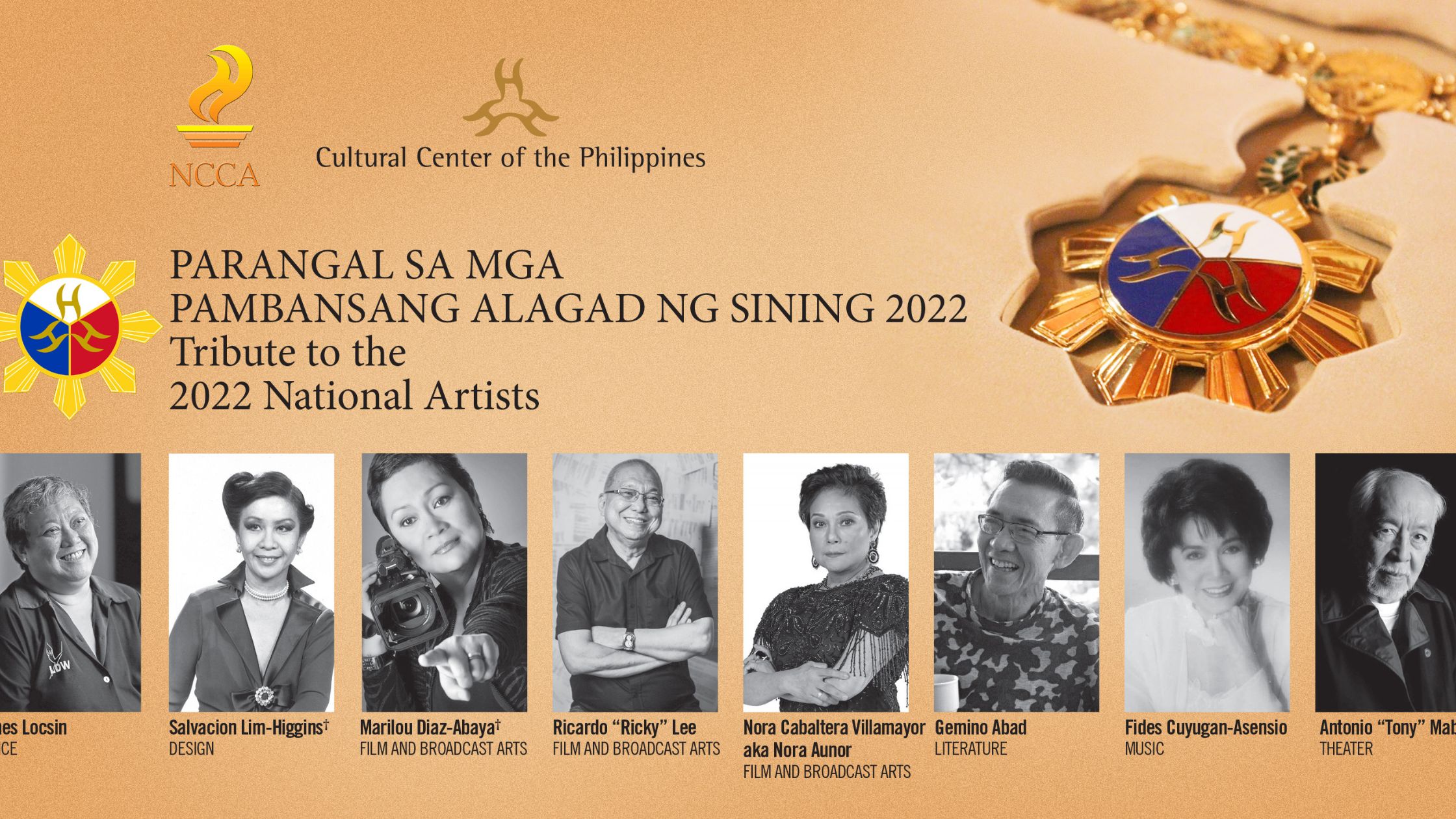 CCP Stages Tribute for 2022 National Artists