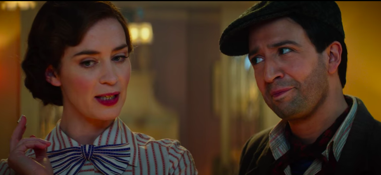 Listen Lin Manuel Miranda And Emily Blunt Sing Songs From Mary Poppins