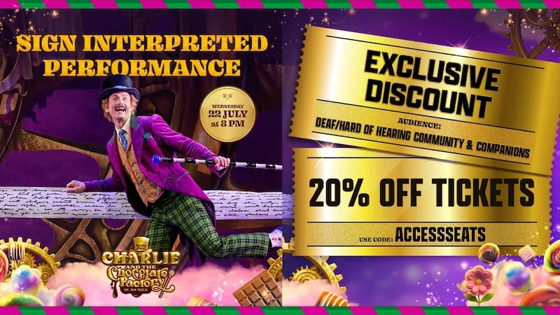 'Charlie and the Chocolate Factory' to Hold Filipino Sign Language-Interpreted Performance in Manila